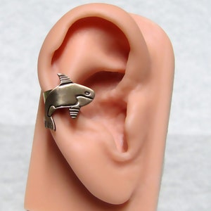 Ear Cuff Náutico Ballena Asesina