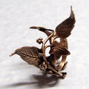 Fairy Tale Forest Ivy Leaf Ring