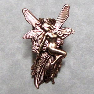 Fairy Tale Nymph Leaf Ear Cuff ' left ear ' image 2