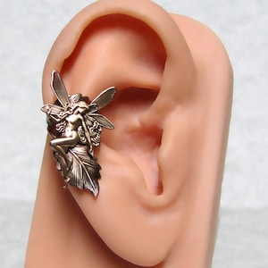 Fairy Tale Nymph Leaf Ear Cuff ' right ear '