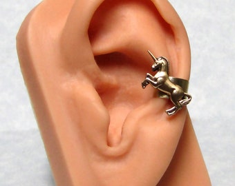 Fairy Tale Unicorn Ear Cuff 'left ear'