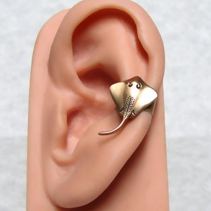 Sting Ray Nautical Ear Cuff