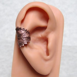 Filigree Forest Leaf Ear Cuff