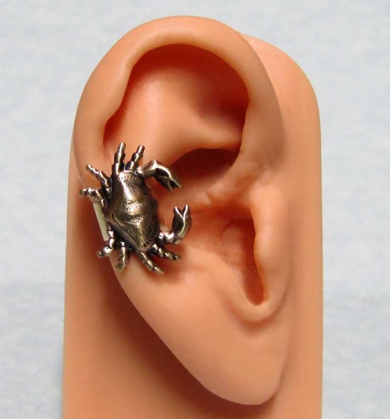Crab Nautical Ear cuff image 5