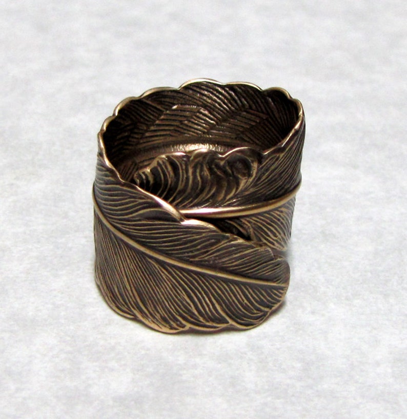 Raven Feather Ring image 1