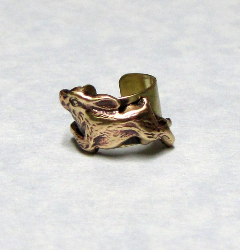 Rabbit Running Ear Cuff image 2