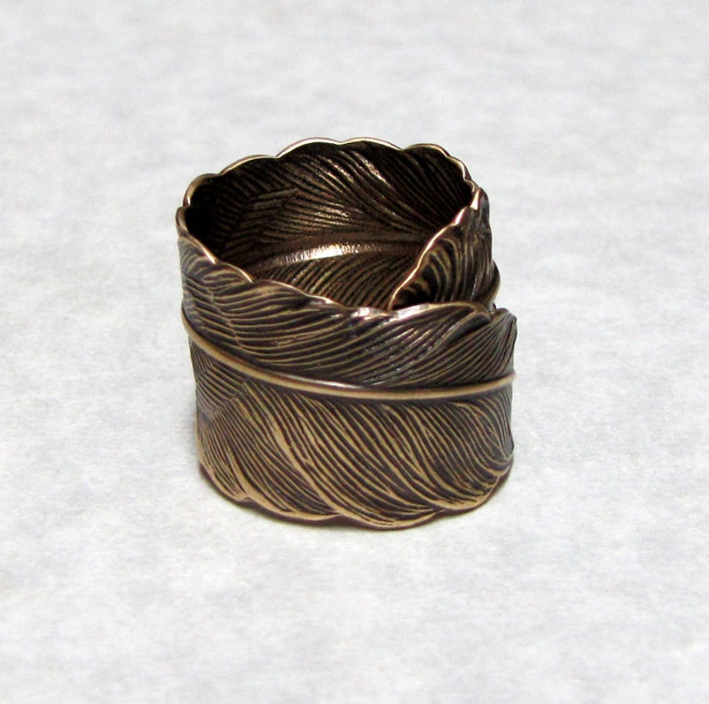 Raven Feather Ring image 4