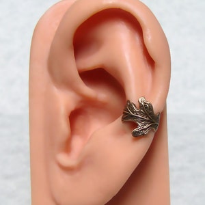 Oak Leaf Ear Cuff