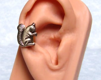 Cute Squirrel Ear cuff