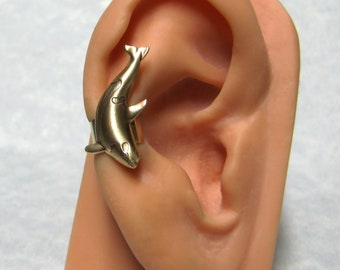 Orca Nautical Ear Cuff ( right ear )