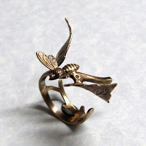 Fairy Tale Scout bee Forest Ring Band image 3