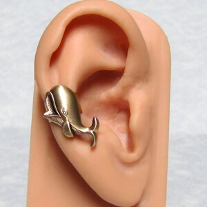 Nautical Whale Ear cuff image 1