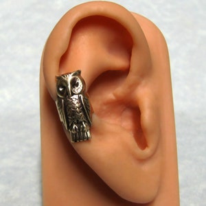 Steampunk Owl Ear Cuff