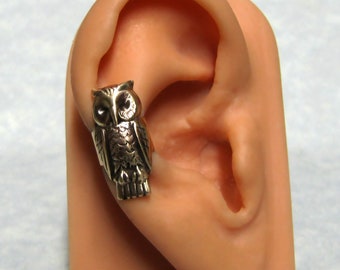 Steampunk Owl Ear Cuff