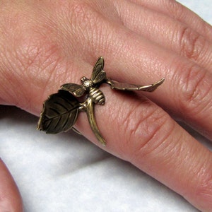 Fairy Tale Scout bee Forest Ring Band image 5