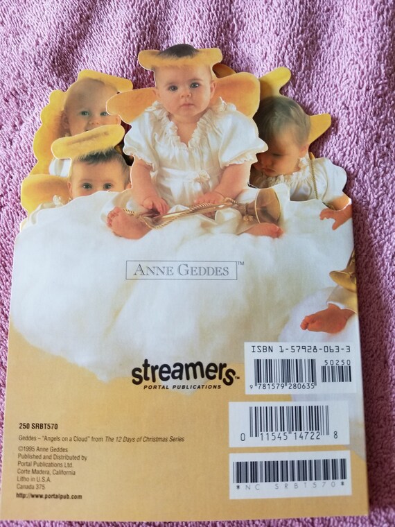 Anne Geddes Angels On A Cloud Birthday Card Etsy