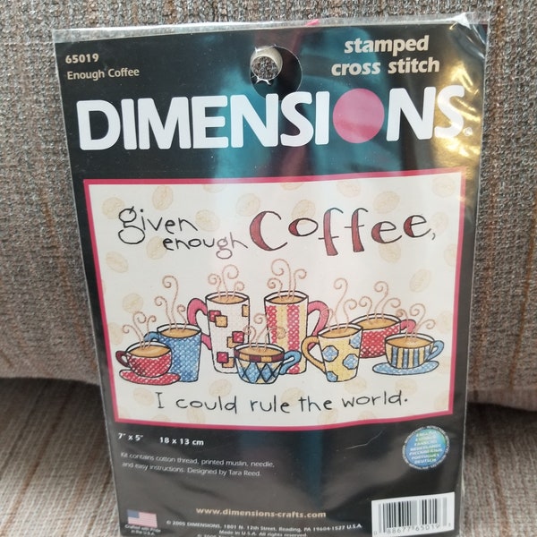 Caffeine Cross Stitch Etsy