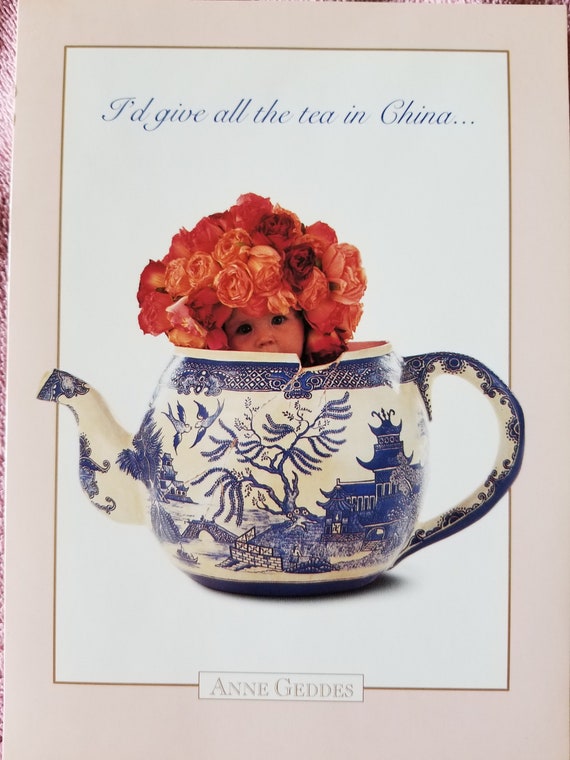 Carte D Anniversaire Anne Geddes Old Teapot Etsy Carte D Anniversaire Anne Geddes Old Teapot Etsy