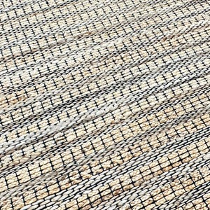 Handwoven Jute Rug: Scalloped Boho Farmhouse Area Rug (5x8 & 8x10 ft.)