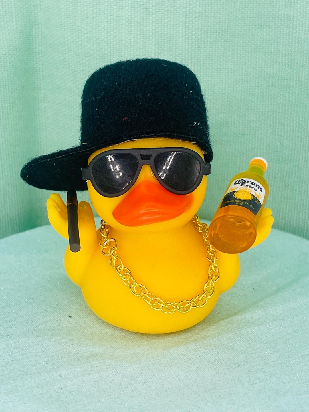 Rubber Duck, Cigar, Beer, Duck, Ducking, Car Accessory, Dashboard ...