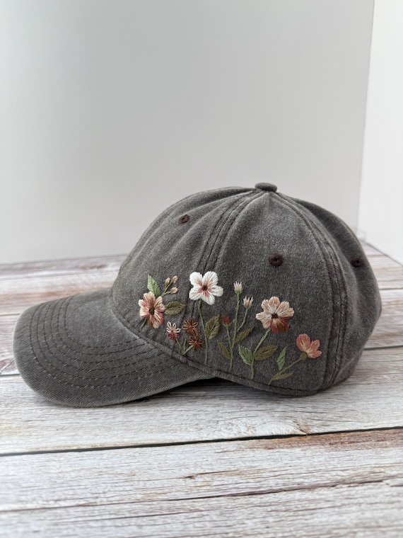 Embroidered Baseball Cap, Breathable Cotton Adjustable Hat, Casual Daily Outfits Women main image 3