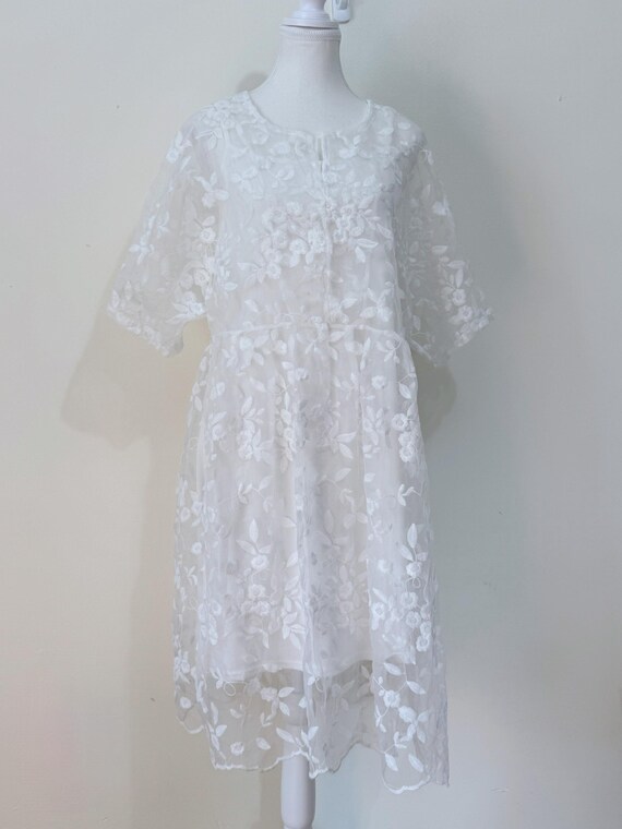sachin and babi light blue dress PETITE AMALIE Ivory Tulle Embroidered Daisy Dress (4-16 Years)