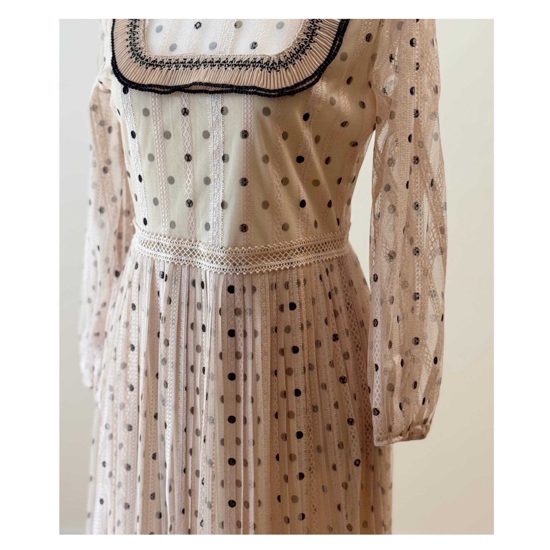 Gold Polka Dot Dress - Etsy Canada