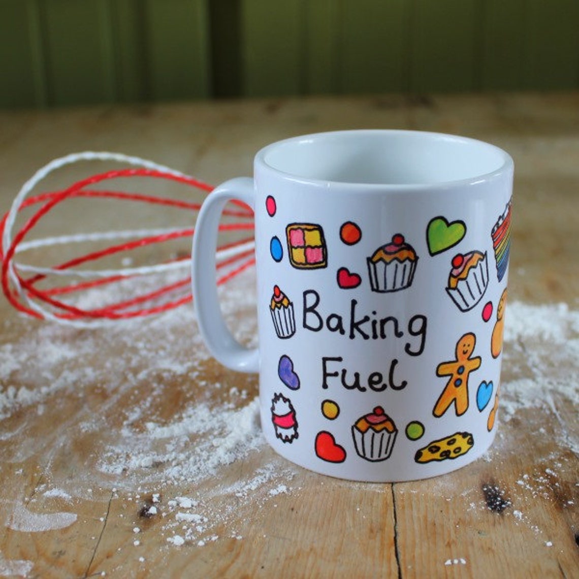 Baking Mug Baking Fuel Mug Great Bakers Gift Etsy UK