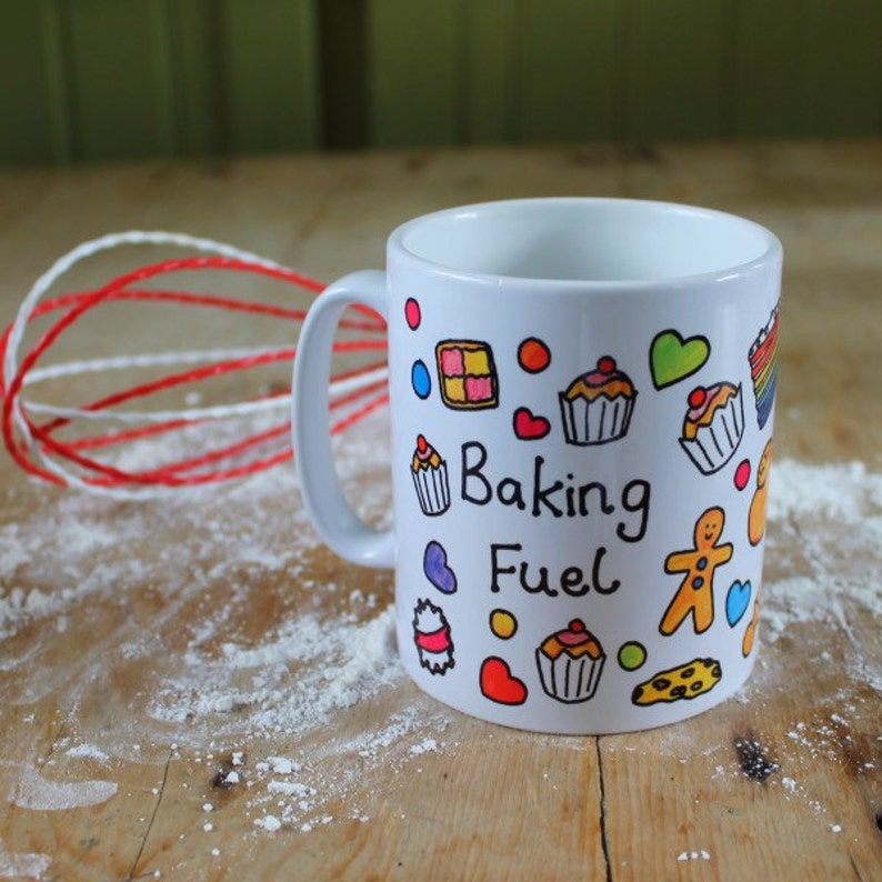Baking Mug Baking Fuel Mug Great Bakers Gift Etsy UK