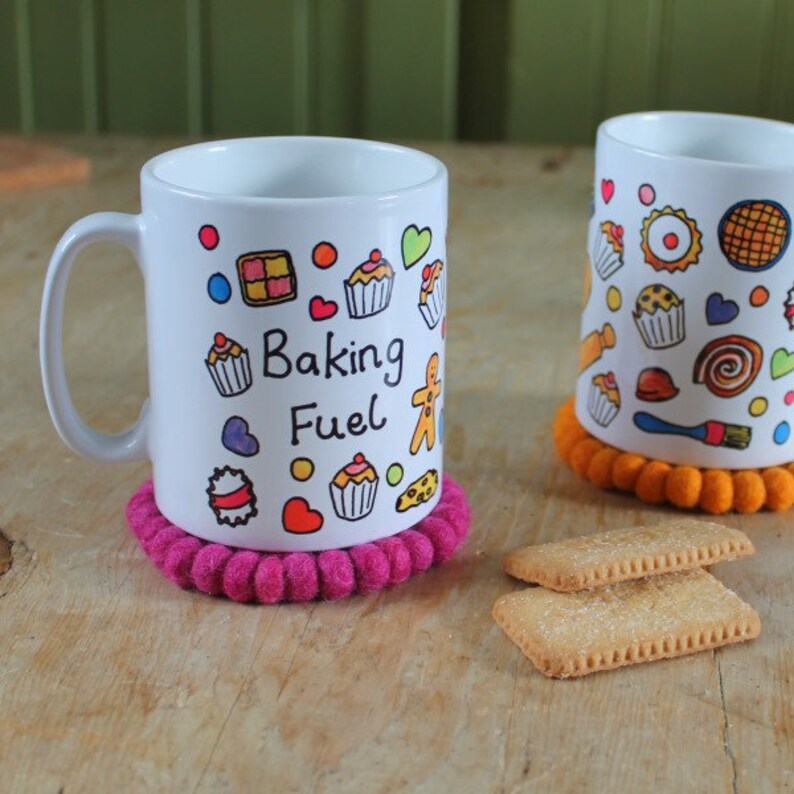 Baking Mug Baking Fuel Mug Great Bakers Gift Etsy UK