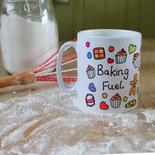Baking mug baking Fuel Mug great bakers gift Etsy
