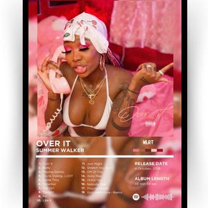 Over It - Summer Walker Poster
