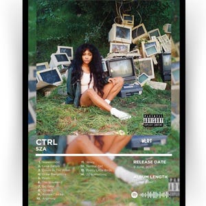 Ctrl - Sza Poster