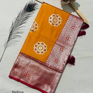 Designer New Soft Banarasi Saree