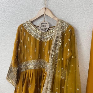 Indian Wedding Anarkali Dress Designer Embroidery Sequence Work Long Gown Fancy Punjabi Suit Pakistani Bridesmaid Outfit Readymade Dress