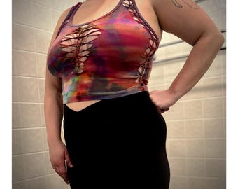 Iris Agate Festival Braided Shirt (L/XL)
