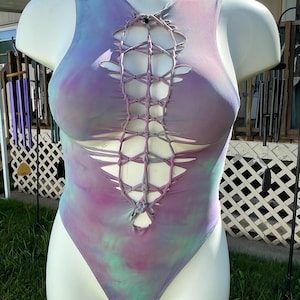 Northern Lights braided bodysuit S/M