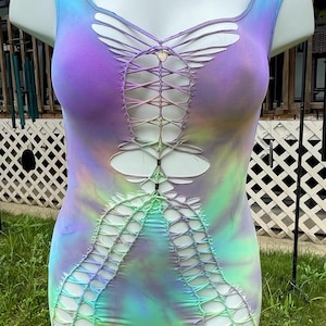 Cosmic Wonderland braided bodysuit- M/L