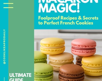 Macaron Magic – French Macaron Recipe eBook | Step-by-Step Guide for Beginners | Foolproof Baking Instructions & Fillings