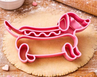 Dachshund Dog Cookie Cutter STL – Digital Download for 3D Printing