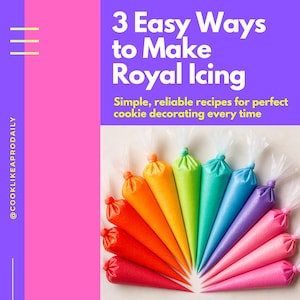 Royal Icing Recipe PDF – 3 Easy Methods | Digital Guide for Beginners