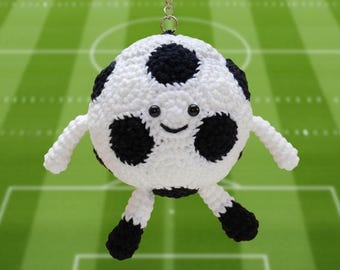 サッカーボールを持つ編み物カメのぬいぐるみ 現在、この商品の在庫はありません - Etsy