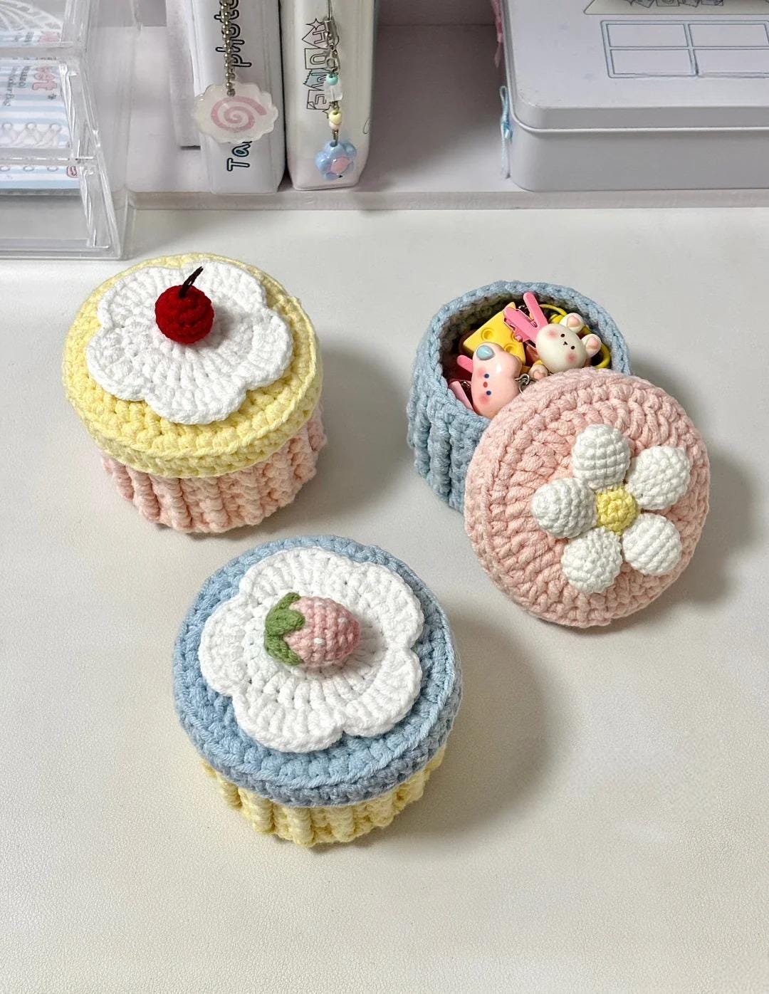 Sweet Cake Storage Crochet