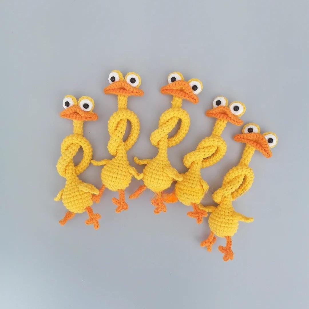 35 Funny Crochet Patterns to Add a Playful Twist to Your Next Project 5 Funny Duck Bag Charm Crochet