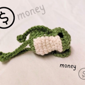Groda Padda Amigurumi Virkmönster PDF – Söt Grodleksaks DIY-handledning, Söt Padda Nyckelringshandledning, Mini Djurberlock, Födelsedagspresent