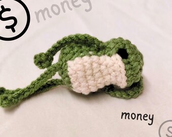 Grenouille, crapaud, Amigurumi, motif au crochet PDF – Tutoriel bricolage mignon jouet grenouille, tutoriel porte-clés crapaud mignon, breloque mini animal, cadeau d'anniversaire