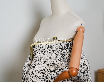 Jumbo handgemaakte clutch/crossbodytas van echt rundleer met kliksluiting, een perfect cadeau voor haar.