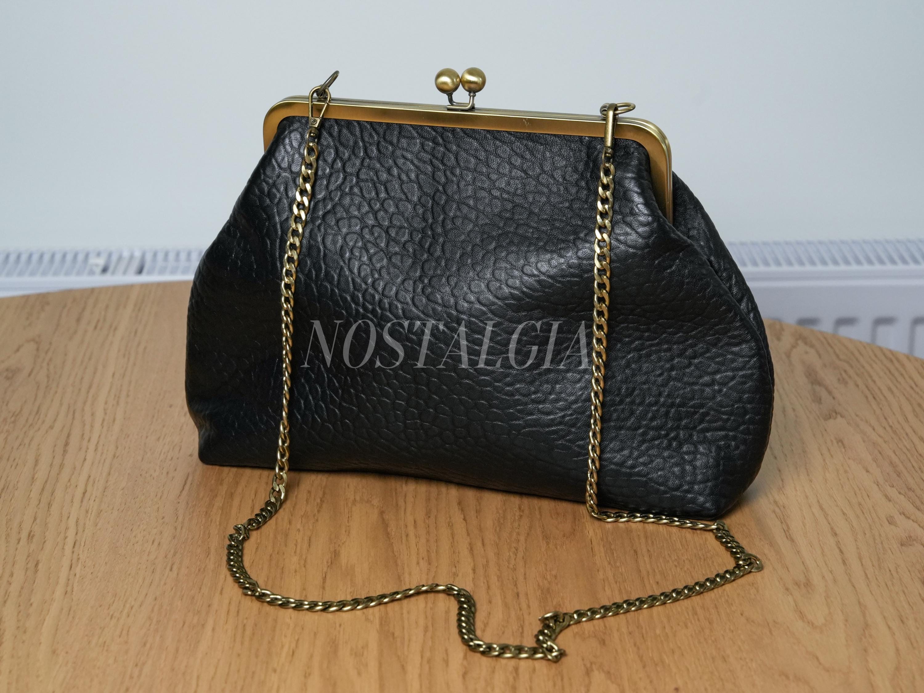 Vintage Coach Kisslock Bag - Etsy Australia