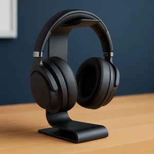 3D Printed Headphone Stand: Modern Gaming Headset Holder