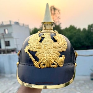 Handmade Medieval Leather Helmet | LARP, Cosplay, Renaissance Faire Armor